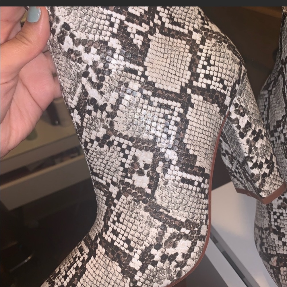 PLT snake booties